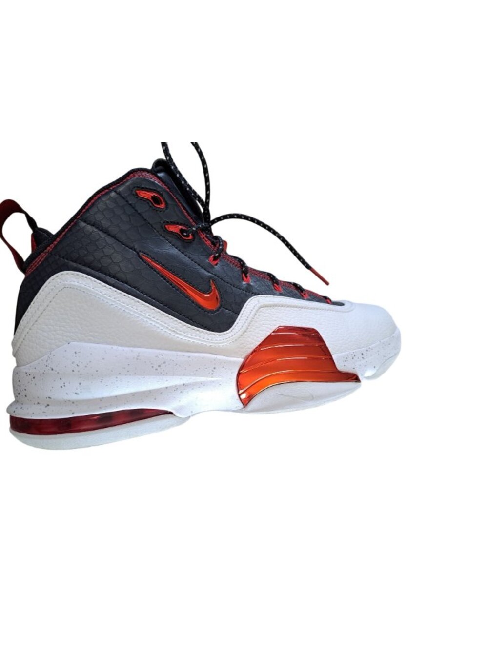 Nike Air Scottie Pippen 6 Men's 12.5 White/Black/Red Basketball Shoes - Picture 2 of 16